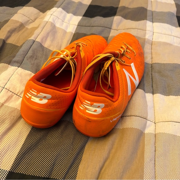 New Balance Visaro Ctr AG Football Boots Orange Soccer - Picture 5 of 8